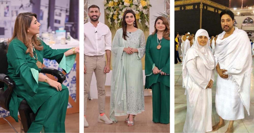 Inside photos: Javeria Saud makes an awe-inspiring appearance at Good Morning Pakistan