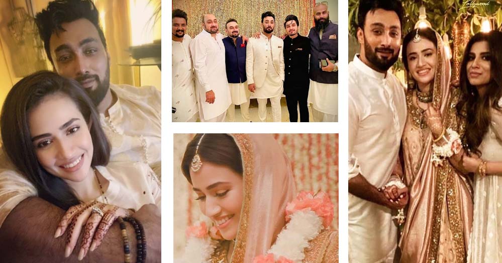Sana Javed and Umair Jaswal’s most enthralling throwback wedding pictures