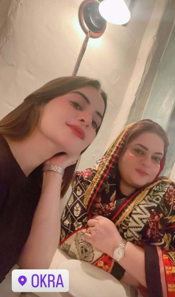 Pics: Aiman Khan and Minal Khan had a barbeque party and fun with family