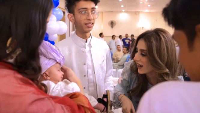 Viral sensational couple Nimra and Asad give an insight into their son’s Aqeeqah