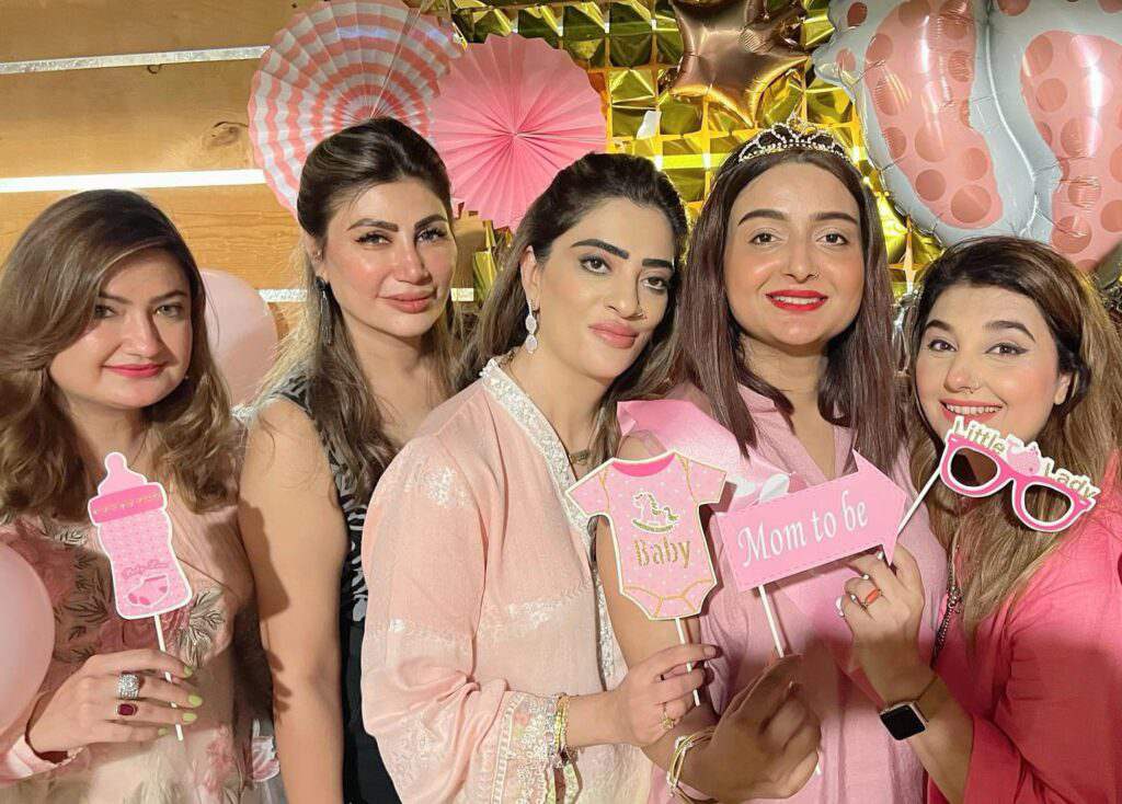 Javeria Saud spotted at the baby shower of her bestie