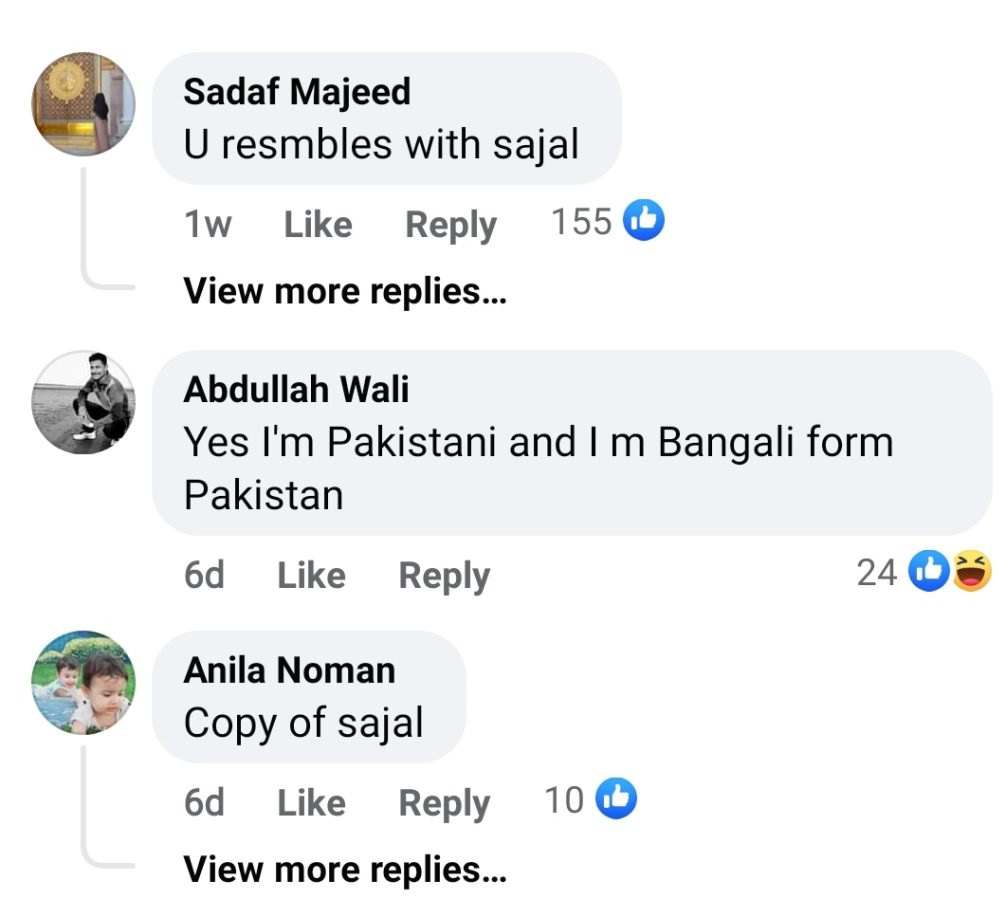 Doppelganger alert: Sajal Aly’s lookalike spotted on social media
