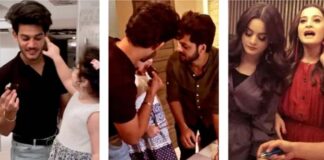 Actress, Aiman Minal and her twin brother celebrate their birthdays with charming pictures