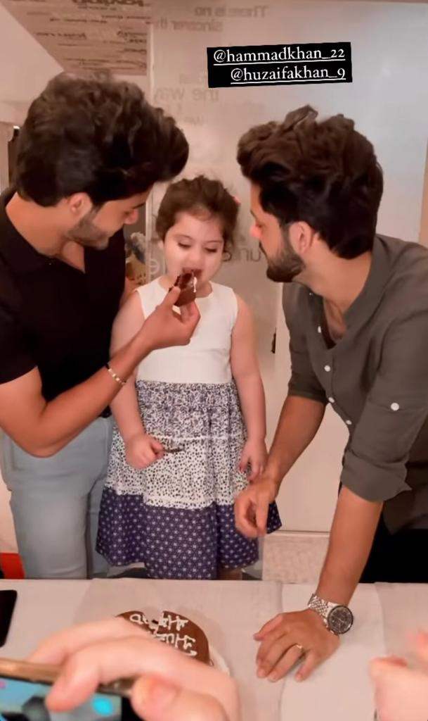 Actress, Aiman Minal and her twin brother celebrate their birthdays with charming pictures