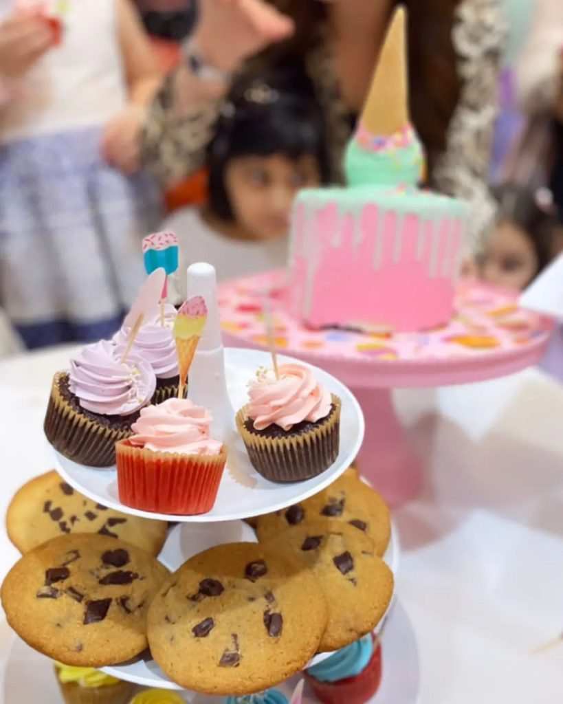 Aiman Khan celebrates daughter's third birthday