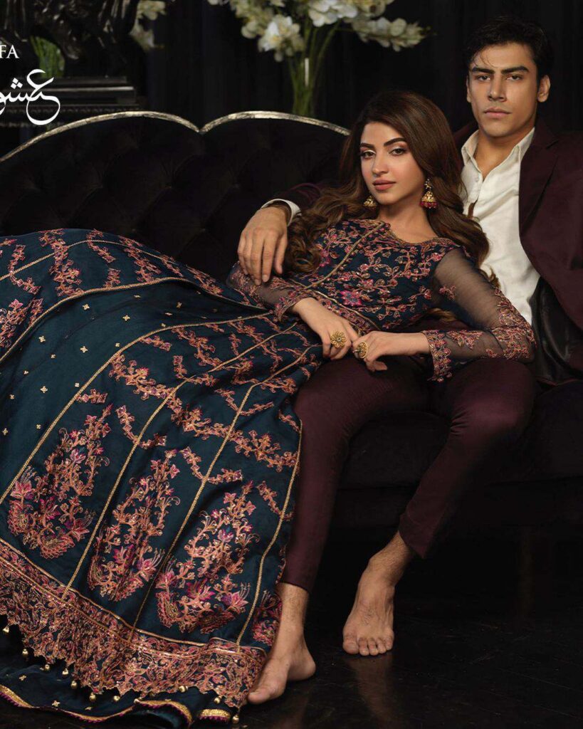 Kinza Hashmi and Khushal Khan Khattak set the Internet on fire through their latest photoshoot!!