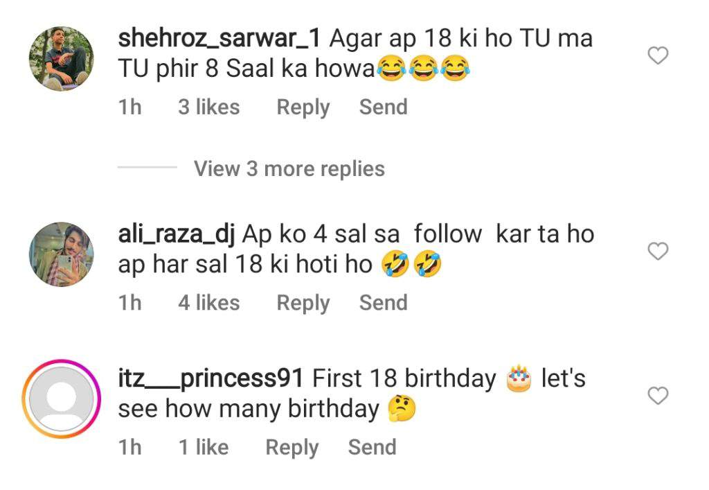 Netizens are trolling Rabeeca Khan for celebrating her 18th birthday