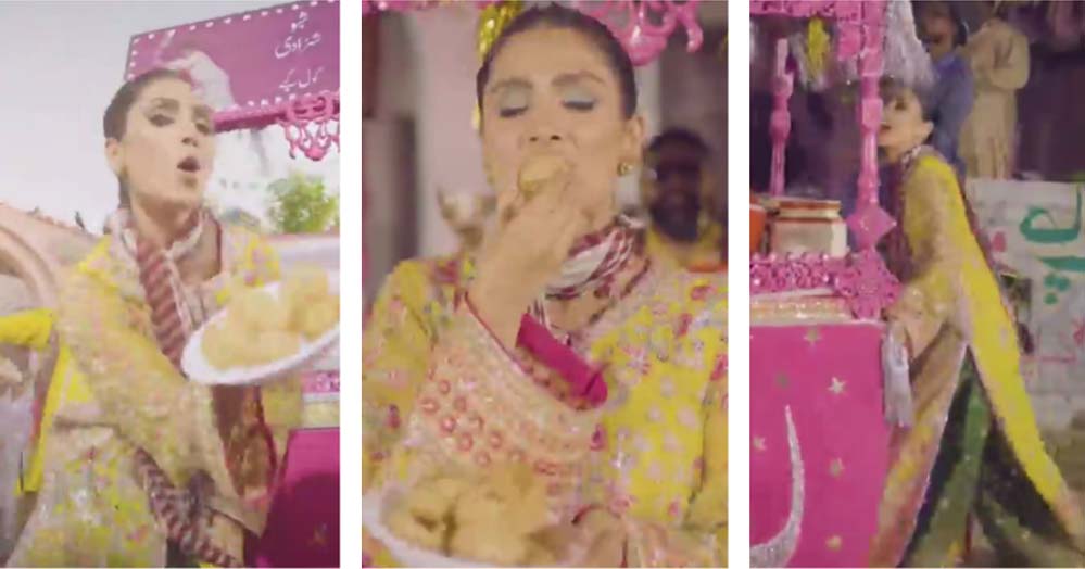 Ayeza Khan ode to the legendary Shabnam and Noor Jehan for her latest campaign