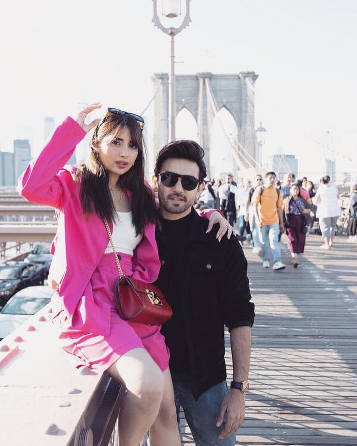 Ali Ansari and Saboor Aly's vacation pictures set internet on fire
