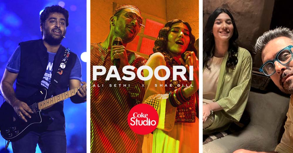Bollywood singer Arijit Singh sings Ali Sethi and Shae Gill's Pasoori in a live concert
