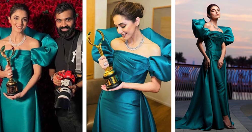 Maya Ali sizzles at DIAFA, Gets best actress award