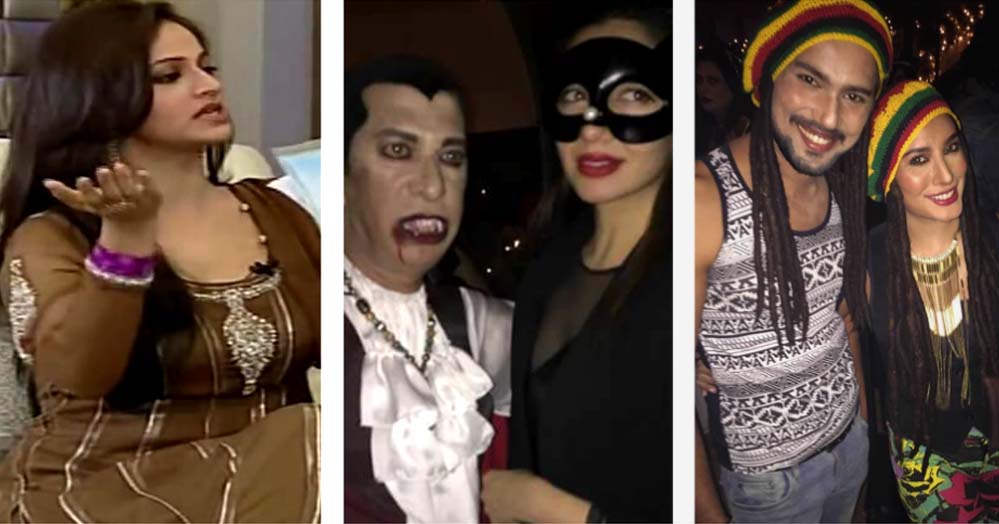 Noor Bukhari shows takes a dig at Pakistani celebrities' enthusiasm regarding Halloween