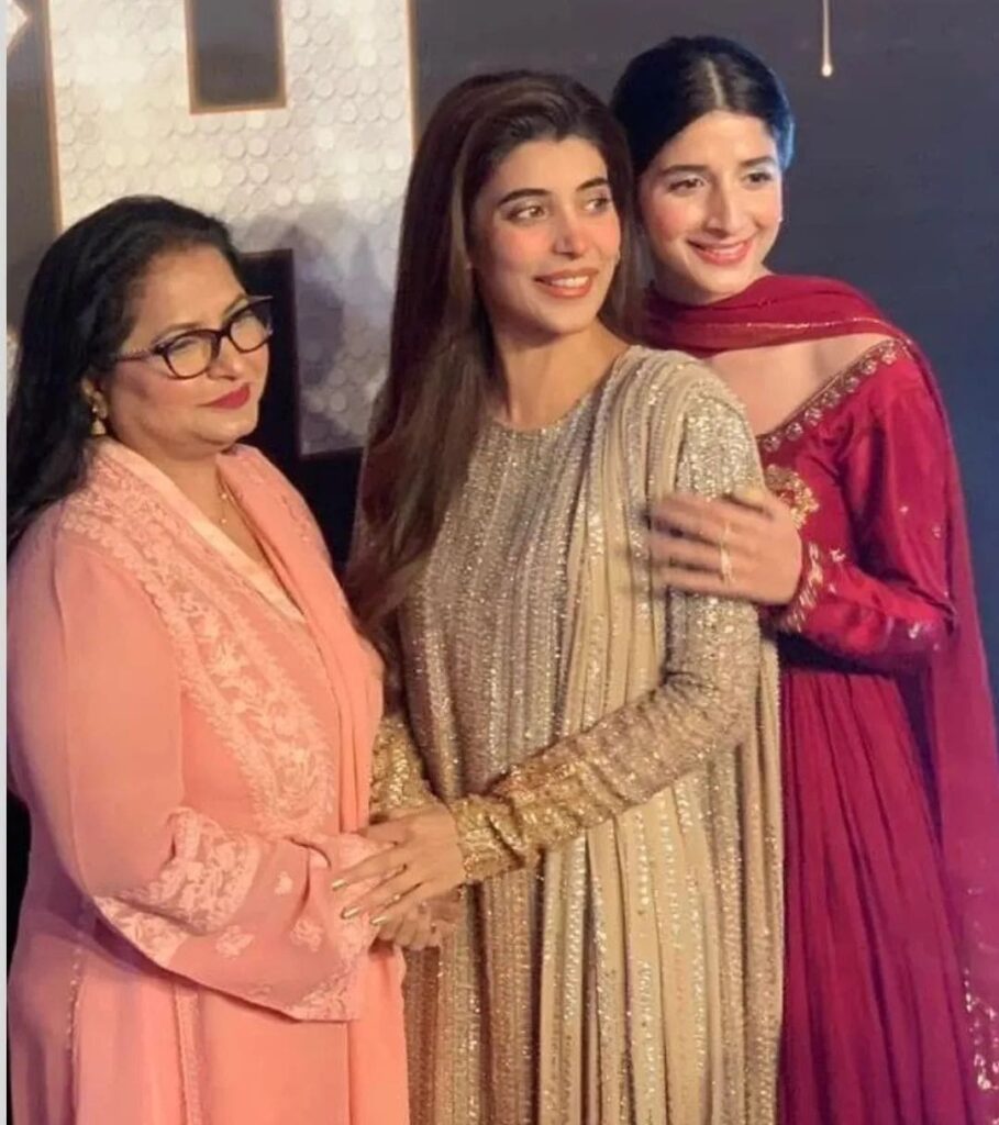 Urwa Hocane gets special support system at the premiere of Tich Button: Marwa and mama Razia attend premiere