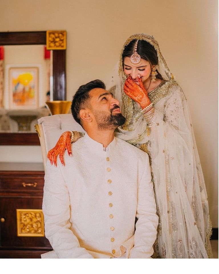Haris Rauf and Muzna Masood are officially husband and wife