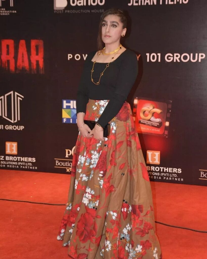 Shaan Shahid’s wife Amina and daughter Bahisht-i-Bareen attend Zarrar movie premiere