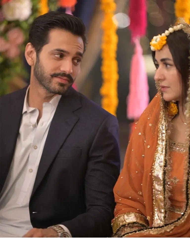 Yumna Zaidi and Wahaj Ali’s most enthralling clicks from drama series Tere Bin