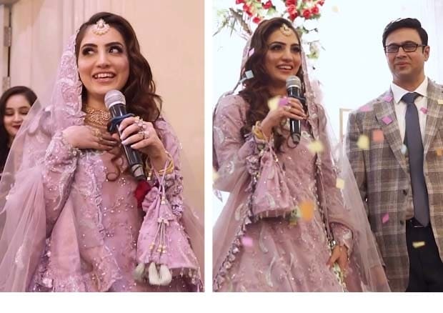 Viral video shows Pakistani bride singing 'Likhe Jo Khat Tujhe' for groom. watch