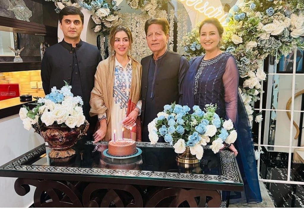 Happy Anniversary! Sadia Faisal and her family enjoy quality time together