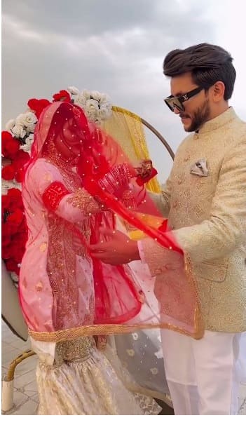 TikToker Ali Hyderabadi's wedding vows melt hearts on social media
