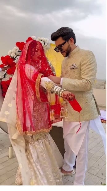 TikToker Ali Hyderabadi's wedding vows melt hearts on social media
