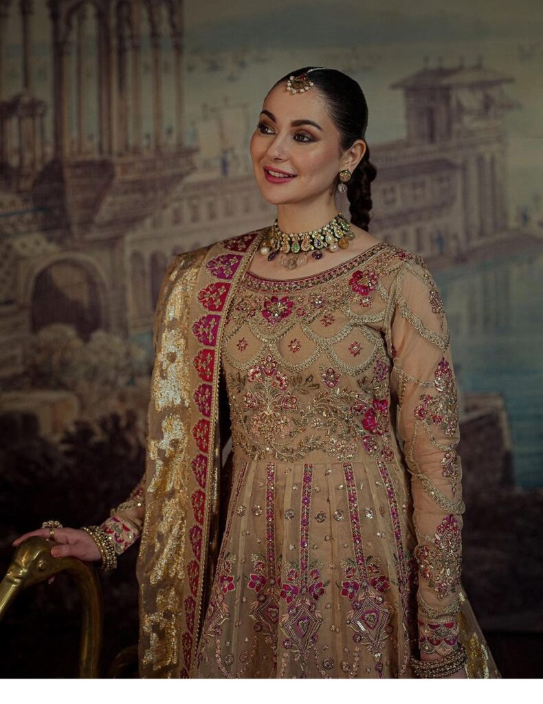 Hania Aamir's wedding attire shines with ethereal beauty