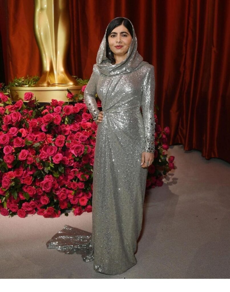 Malala Yousafzai and Asser Malik's fashionable Oscars outfits wow the crowd