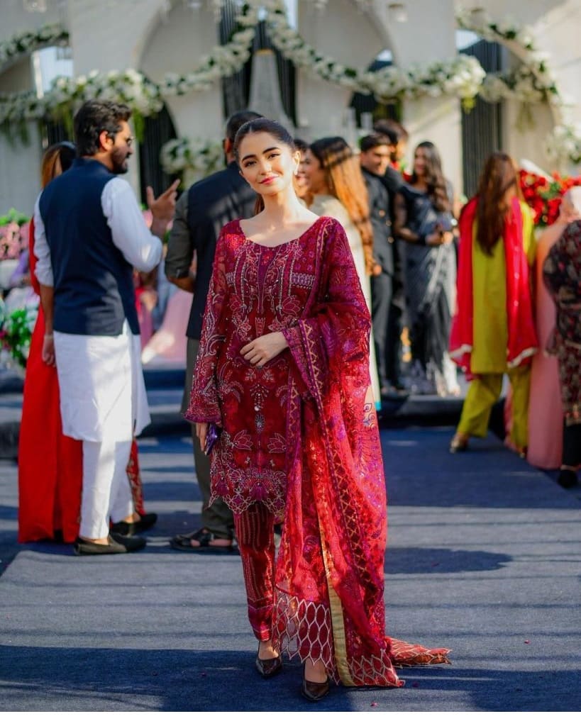 Merub Ali's magical moments at a friend's wedding