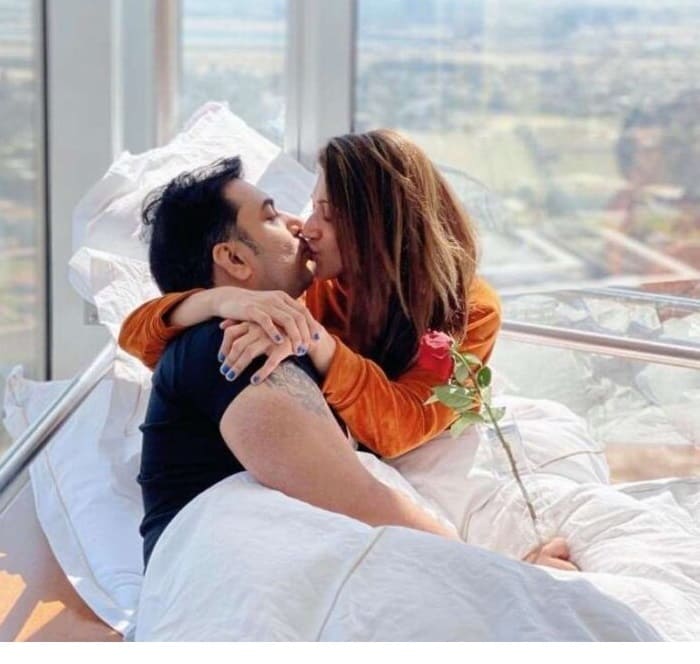Pakistani actress unleashes her romantic side: intimate photos with her spouse
