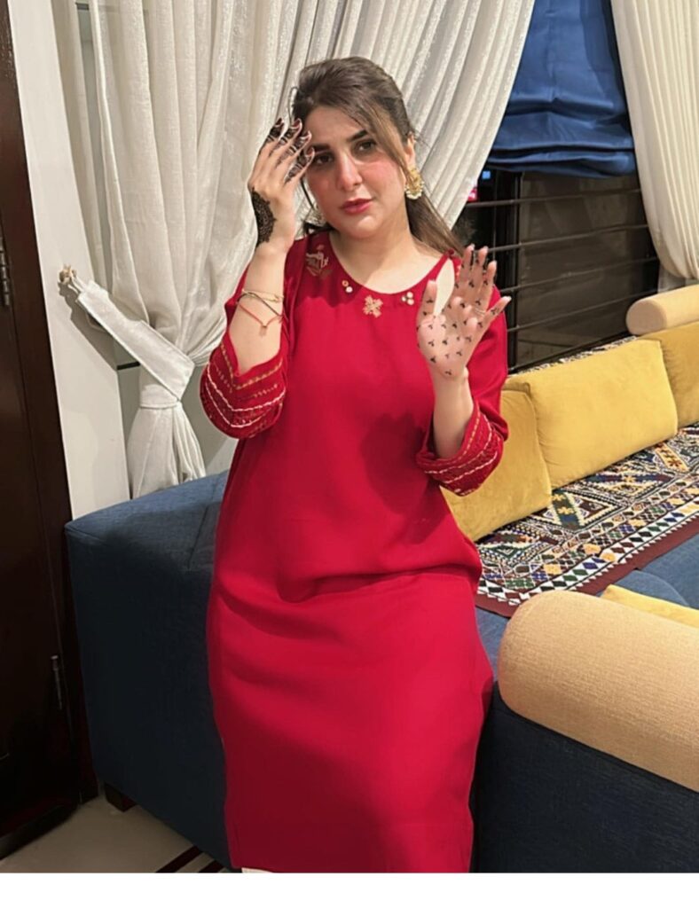 Areeba Habib's red dress steals the show