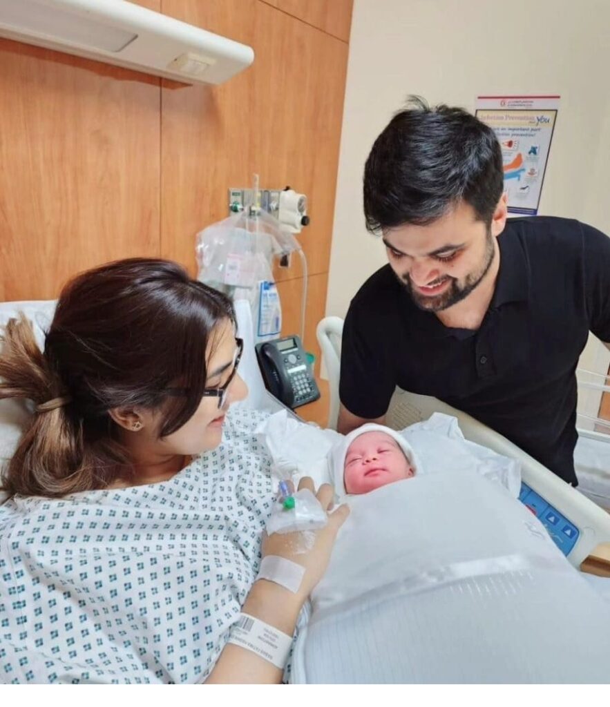 Rabab Hashim and husband Sohaib Shamshad blessed with a baby girl; see first pic
