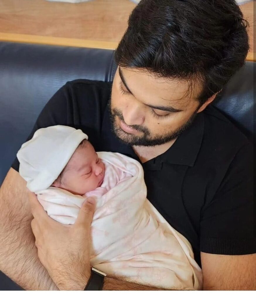 Rabab Hashim and husband Sohaib Shamshad blessed with a baby girl; see first pic