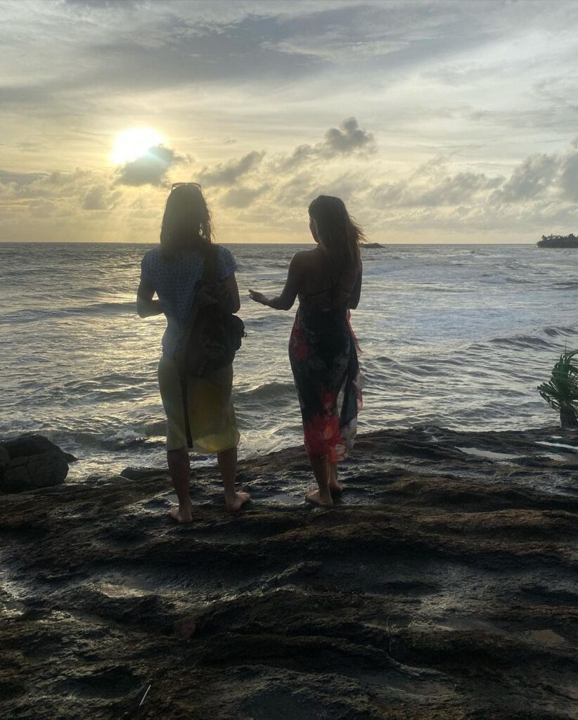 TV actress Ayesha Omar enjoys a vacation in Sri Lanka with her friend