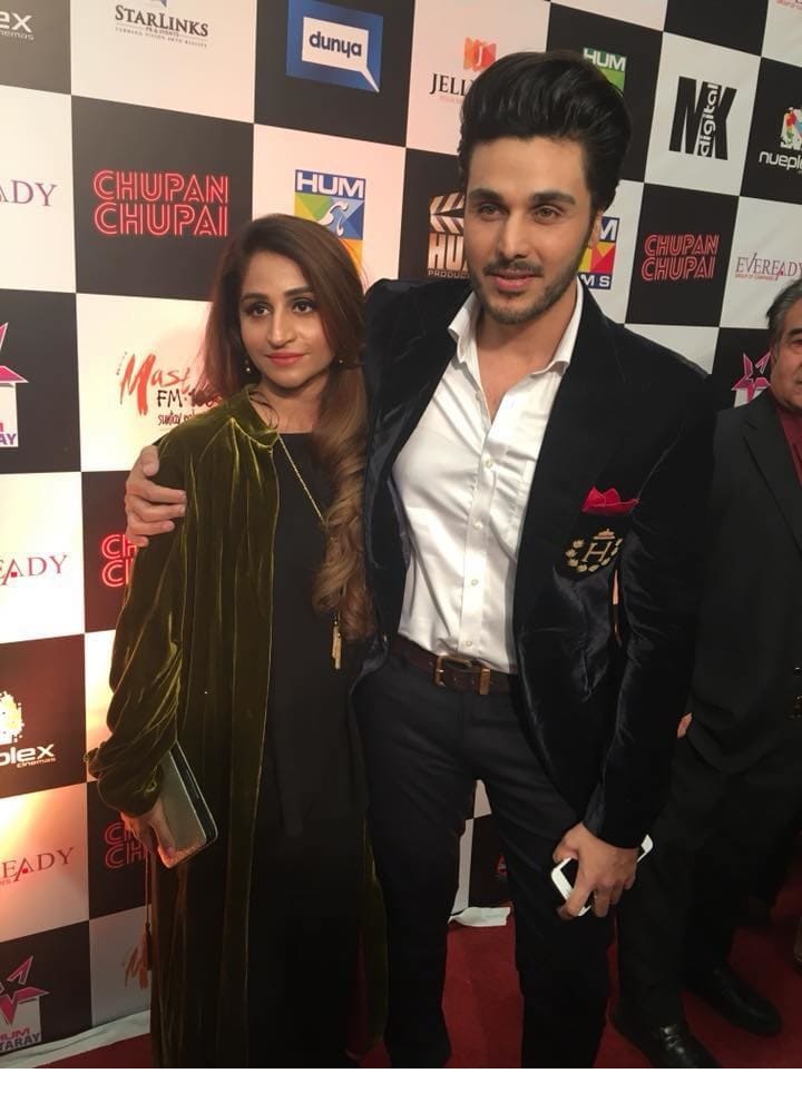 Ahsan Khan and wife blessed with a baby girl