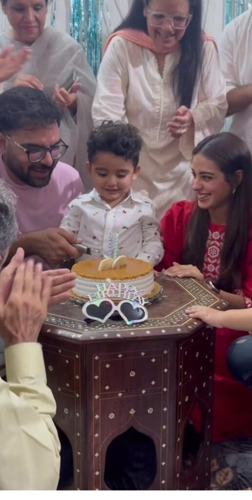 Iqra Aziz and Yasir Hussain Get Public Praise For Celebrating Kabir's Birthday In The Most Decent Way