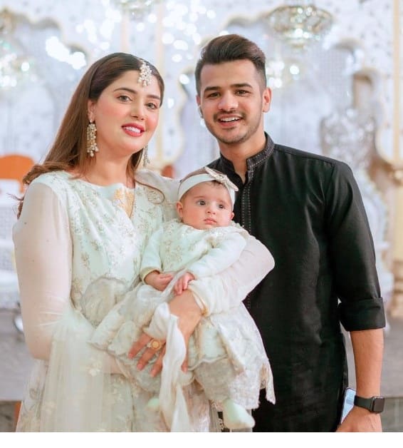 Kanwal Aftab And Her Husband Celebrate First Eid As Parents