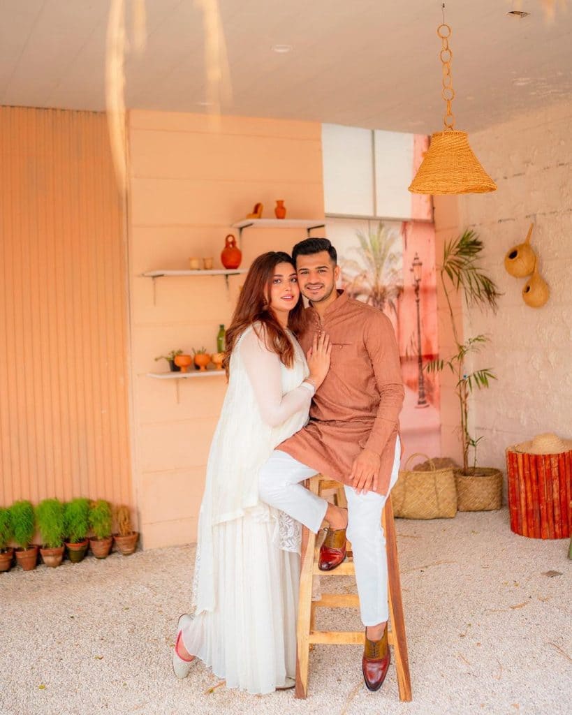 Kanwal Aftab And Her Husband Celebrate First Eid As Parents