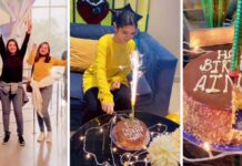 Mayi Ri's Aina Asif Celebrates Her 15th Birthday With Friends!