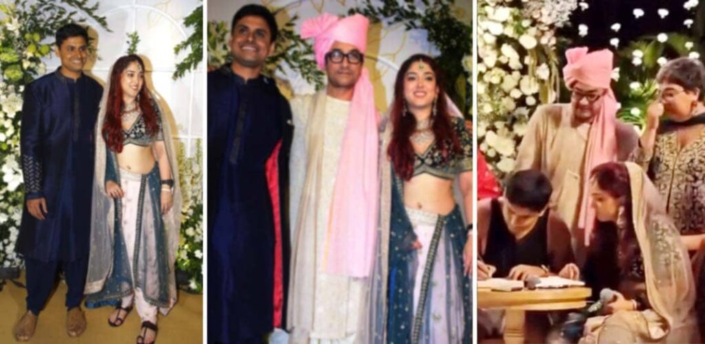 Aamir Khan's Daughter's Wedding Pictures
