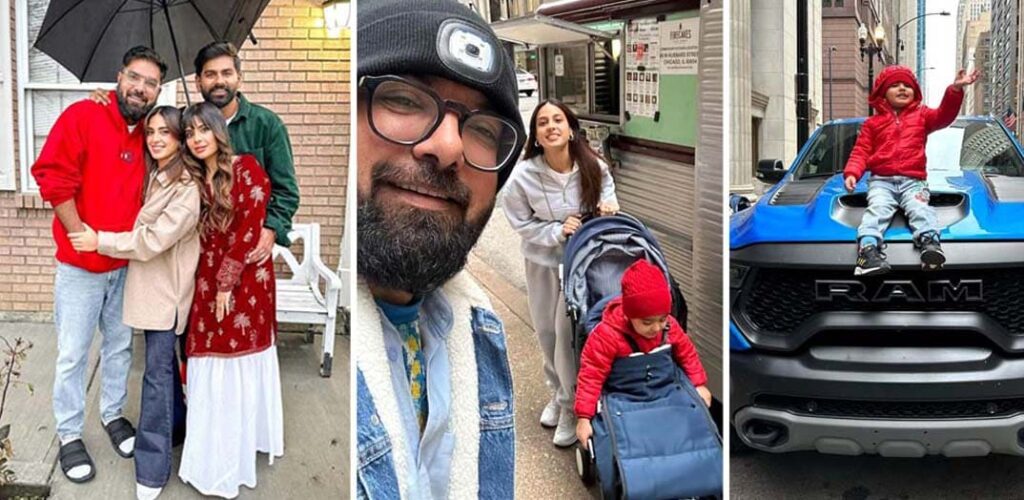 New Pics From Iqra Aziz And Yasir Hussain's American Holiday