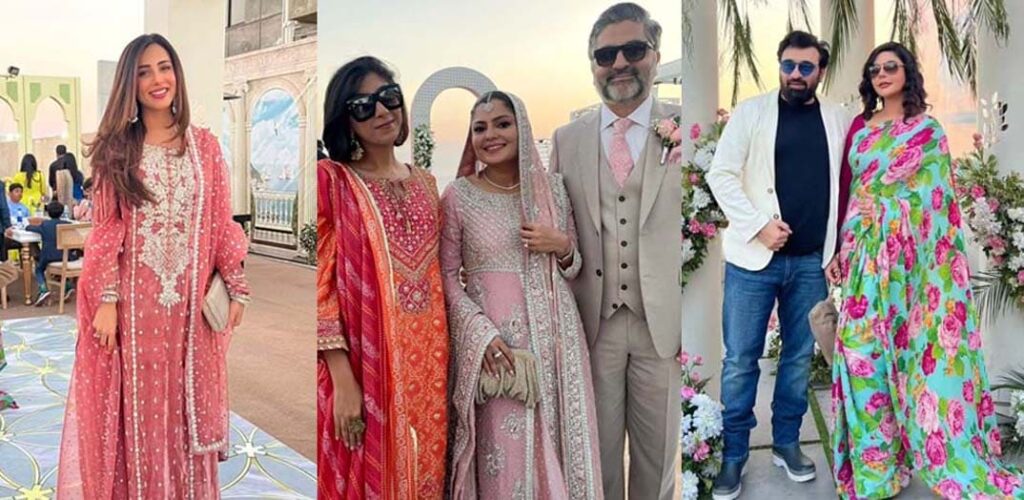 Zainab Chottani Wedding Pictures with Her Husband
