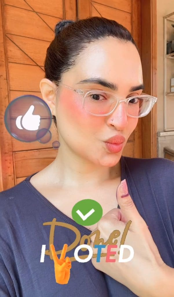 From Sajal Aly to Mahira: Pakistani celebs vote in Karachi – in pictures